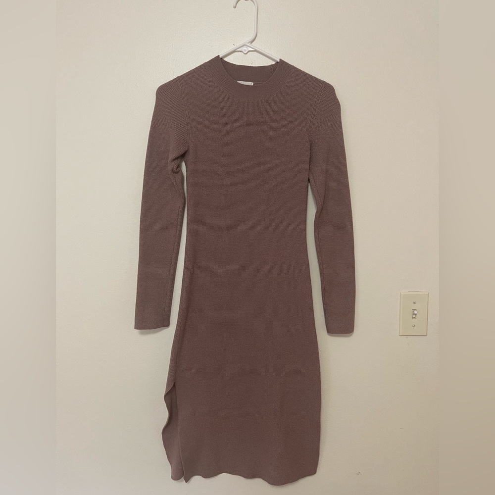 Gentle Fawn long sleeve body con sweater dress